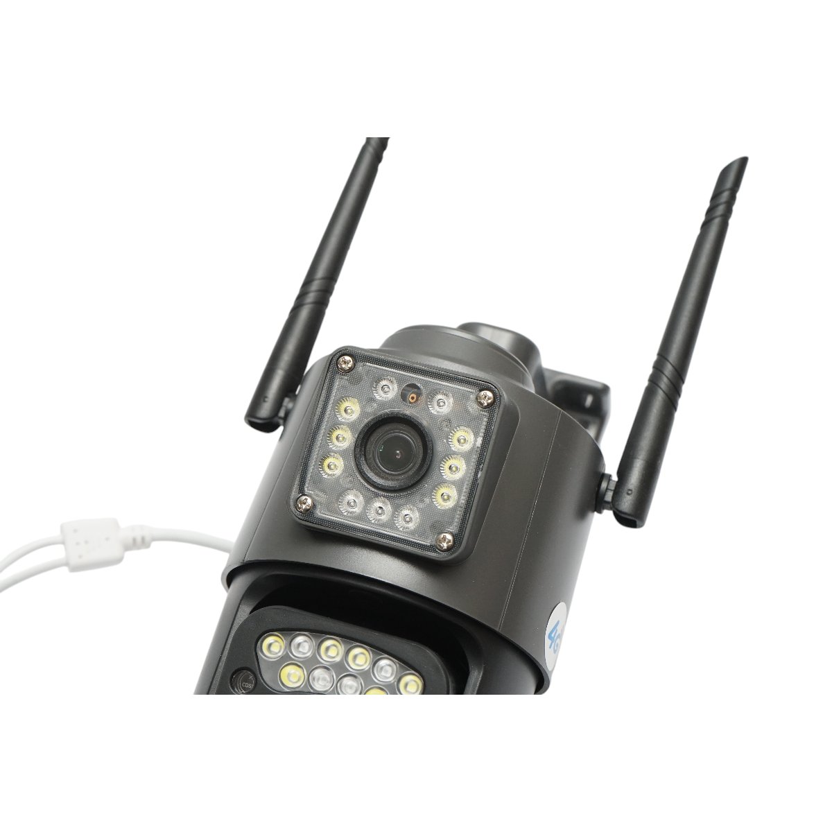 Camera de supraveghere lentila duala 4G & WIFI, P2P 1080P, PTZ cu senzor de miscare, detectie umana si aplicatie V380 Pro